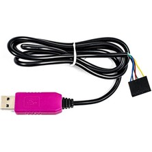 TLS Robotik PL2303HXD USB - Ttl RS232 6 Pin Seri Haberleşme Dönüştürücü Kablo