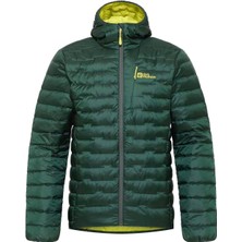 Jack Wolfskin Passamani Down Hoody Erkek Yeşil Outdoor Ceketi