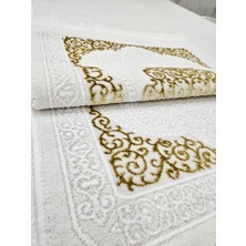 Merinos Crystal 32485-060 Gold Göbekli Avangard Salon Antre Oturma Yatak Odası Halısı