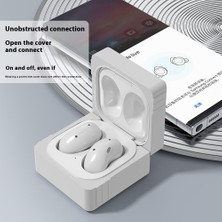 Dacare Samsung Galaxy Buds Fe / Buds2 Pro / Buds2 / Buds Live Kulaklık Kapağı Sıvı Silikon Kılıf (Yurt Dışından)