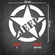Sönmez Sticker Star Sticker Model 2 - 4x4 Sticker - Off Road Sticker - Jeep Sticker - Oto Sticker - Araba Sticker - Kaput Sticker - Kapı Sticker