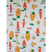 Uzun Kollu Desenli Çocuk Pijama Takım #baskılıçocukpijamatakım #çamaşırbahçesi #sebzedesenpijama