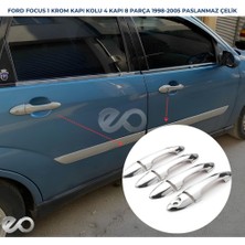 Ebal Oto Ford Focus 1 Sedan krom Kapı Kolu 4 Kapı 1998-2005 Paslanmaz Çelik