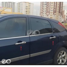 Ebal Oto Ford Focus 1 Sedan krom Kapı Kolu 4 Kapı 1998-2005 Paslanmaz Çelik