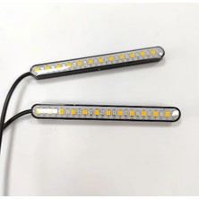 Sistem Led Market 24 Smd LED Çakarlı Stop  Kayar Sinyal 10CM