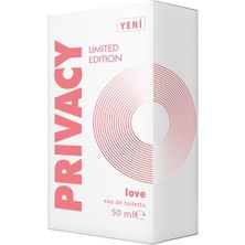 Privacy Limited Edition Love Edt Kadın Parfümü 50 ml