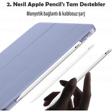 TEKNETSTORE Ipad Air 11 10.9 Inç Air 4 5 6 2020 2022 2024 Uyumlu Kılıf Kapaklı Uyku Modlu Standlı Smart Akıllı