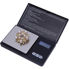 3C Store 001/500G Dijital Cep Terazisi Hassas Mini Mücevher Tartım Terazisi Mutfak Terazisi Arka Aydınlatmalı Dijital Gram Terazisi (Yurt Dışından)