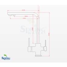 Spring Water 3 Fonksiyonlu Su Arıtma Musluğu (Sıcak - Soğuk - Arıtma Musluk)