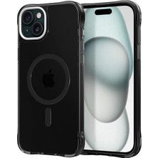 Spigen Ciel by Cyrill iPhone 15 Plus Kılıf Ultra Sheer Mag MagSafe özellikli Black - ACS06682