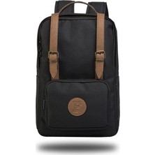 Fudela BKS Black Backpack Sırt Çantası