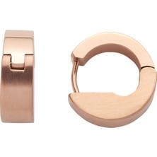 Energetix Roze Altın Renkli Manyetik Küpeler