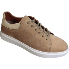 Yaz Kış Ayakkabı Yazkış Erkek Siyah Cilt  Deri Beyaz Tabn Sneacer Spor Ayakkabı