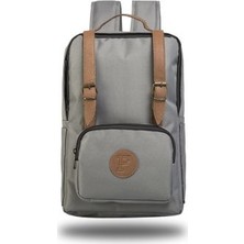 Fudela BKS Grey Backpack Sırt Çantası