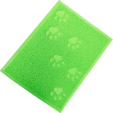 Huoxun Shop B Deniz Mavisi Renk Stili 40X30CM Kedi Kumu Matı Pati Baskılı Mama Tabak Altlığı Kedi Yatağı Pedleri Kaymaz Su Geçirmez Kedi Tuzağı Matları Kedi Aksesuarları (Yurt Dışından)