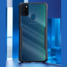 Galaxy M30S Kılıf Zebana Shockproof Silikon Kılıf Kırmızı