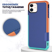 Apple iPhone 12 Mini Kılıf Zebana Colorful Silikon Kılıf Yeşil