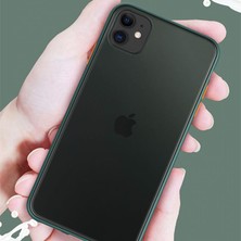 Apple iPhone 12 Mini Kılıf Zebana Stylish Silikon Kenar Kılıf Kırmızı