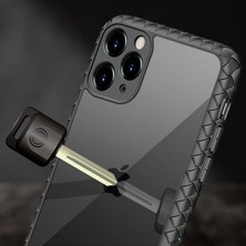 Apple iPhone 11 Pro Kılıf Zebana Mild Silikon Kenar Kılıf Kırmızı