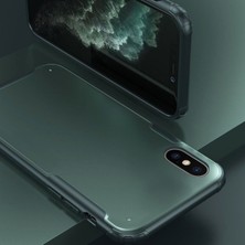 Apple iPhone Xs Kılıf Zebana Mod Silikon Kenar Kılıf Kırmızı