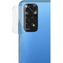 Zebana Xiaomi Redmi Note 11 Pro Kamera Lens Koruma Camı Şeffaf