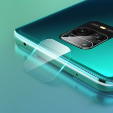 Zebana Xiaomi Redmi Note 9 Pro Kamera Lens Koruma Camı Şeffaf