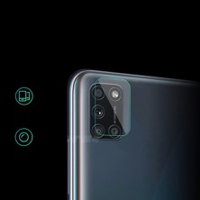 Zebana Oppo A72 Kamera Lens Koruma Camı Şeffaf