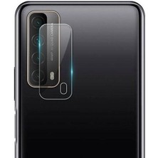 Zebana Huawei P Smart 2021 Kamera Lens Koruma Camı Şeffaf