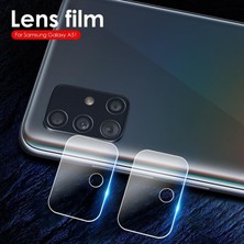 Zebana Samsung Galaxy M51 Kamera Lens Koruma Camı Şeffaf