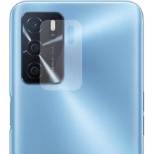 Zebana Oppo A16 Kamera Lens Koruma Camı Şeffaf