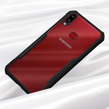 Samsung Galaxy A10S Kılıf Zebana Shockproof Silikon Kılıf Siyah