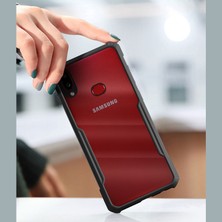 Samsung Galaxy A10S Kılıf Zebana Shockproof Silikon Kılıf Siyah