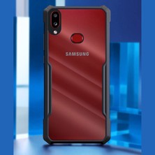 Samsung Galaxy A10S Kılıf Zebana Shockproof Silikon Kılıf Siyah