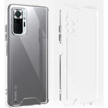 Zebana Xiaomi Redmi Note 10 Pro Uyumlu Kılıf Zebana Hd Şeffaf Silikon Kılıf Şeffaf