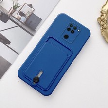Xiaomi Redmi Note 9 Uyumlu Kılıf Zebana Kartlıklı Sweet Yumuşak Silikon Kılıf Beyaz