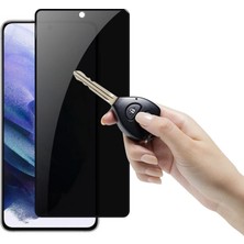 Zebana Samsung Galaxy Note 8 Tam Kaplayan Edge Hayalet Ekran Koruyucu  Siyah