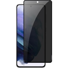 Zebana Samsung Galaxy Note 10 Plus Tam Kaplayan Edge Hayalet Ekran Koruyucu  Siyah