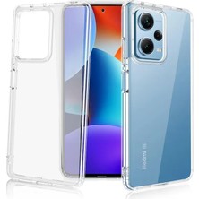 Zebana Xiaomi Redmi Note 12 Pro 5g Uyumlu Kılıf Zebana Hd Şeffaf Silikon Kılıf Şeffaf