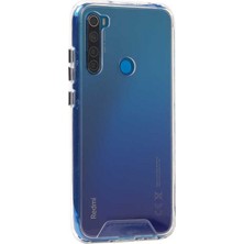 Zebana Xiaomi Redmi Note 8 Uyumlu Kılıf Sararmaz Hd Şeffaf Silikon Kılıf Şeffaf