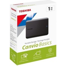 Toshıba 1tb Canvio Basics 2.5'' Usb3.2 HDTB510EK3AA (Usb2.0 Uyumlu)
