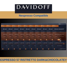 Davidoff 50x10 Adet Nespresso Uyumlu Kapsül Kahve