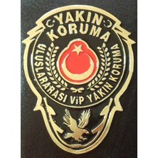 Aldatmaz Yakın Koruma Cüzdan Rozeti