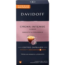 Davidoff Nespresso Uyumlu Kapsül Kahve Crema Intense 2 x 10 Adet