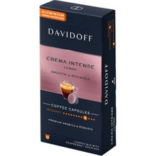 Davidoff Nespresso Uyumlu Kapsül Kahve Crema Intense 2 x 10 Adet