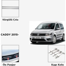 Alminox Oto Aksesuar Caddy 2015- Sürgü Çıta -Ön Panjur- Kapı Kolu Set