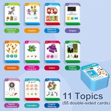 Learning Fun 110 İngilizce Sorulu Eğitici Öğretici Akıl ve Zeka Kartları Makinesi Quiz Game Soru Cevap Oyunu