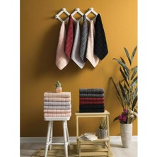 Cotton Box Jakarlı Havlu Dama