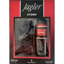 JAGLER Storm Erkek Parfüm Seti 90 ml EDT + 150 ml Deodorant