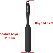 Silicolife Silikon Düz Spatula