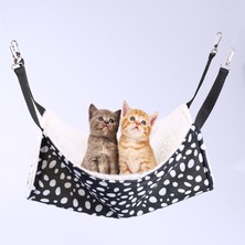 Huoxun Shop B Zebra Stili S Beden Sıcak Asılı Kedi Yatağı Matı Pet Kedi Kafesi Yumuşak Kedi Hamak Kapak Yastık Köpek Kedi Kafesi Yatak Pet Malzemeleri 4 Renk (Yurt Dışından)